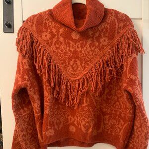 Western inspired GREY COLLECTIVE Turtleneck - Size L